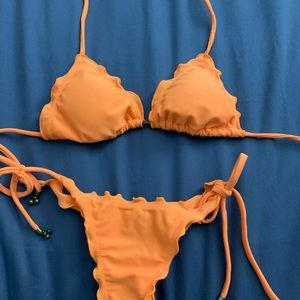 Sofia by vix orange string bikini